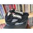 thumbnail image 3 of N I-K-E A i r-Jor-dan 5 Retro Black Metallic Reimagined HF3975-001 Size 12 Damaged Box, 3 of 5