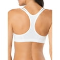 thumbnail image 2 of Fruit of the Loom Women's Spaghetti Strap Cotton Sports Bra, 3-Pack, Style-9036, 2 of 8