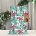 thumbnail image 5 of KLL Flamingo for Christmas Gift Bag,Holiday Bags for Gifts Christmas Bags & Drawstring Gift Pouch Reusable Holiday Gift Bags & Party Favor Bags (1 PCS)-Small, 5 of 9