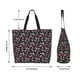 thumbnail image 5 of Disketp Daisies Flowers Bolsa Tote Estampada para Mujer, Bolso de Hombro y de Mano para Compras y Viajes, 5 of 8