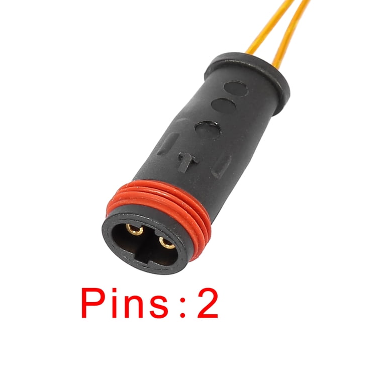 2pcs Front Rear Brake Pad Electronic Wear Sensor Indicator 