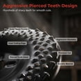 thumbnail image 4 of ZZkhGO Aggressive Wood Carving Disc, Anti-Clogging Carbon Steel 5 Inch Angle Grinder Attachment, Precision Balanced Wood Shaping Wheel for Woodworking Carving Shaping, 4 of 7