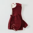 thumbnail image 5 of Cowsor Baby Kids Sherpa Jacket with Zipper, Cotton-Lined Fuzzy Outerwear Coat for Infant Toddler, 5 of 5