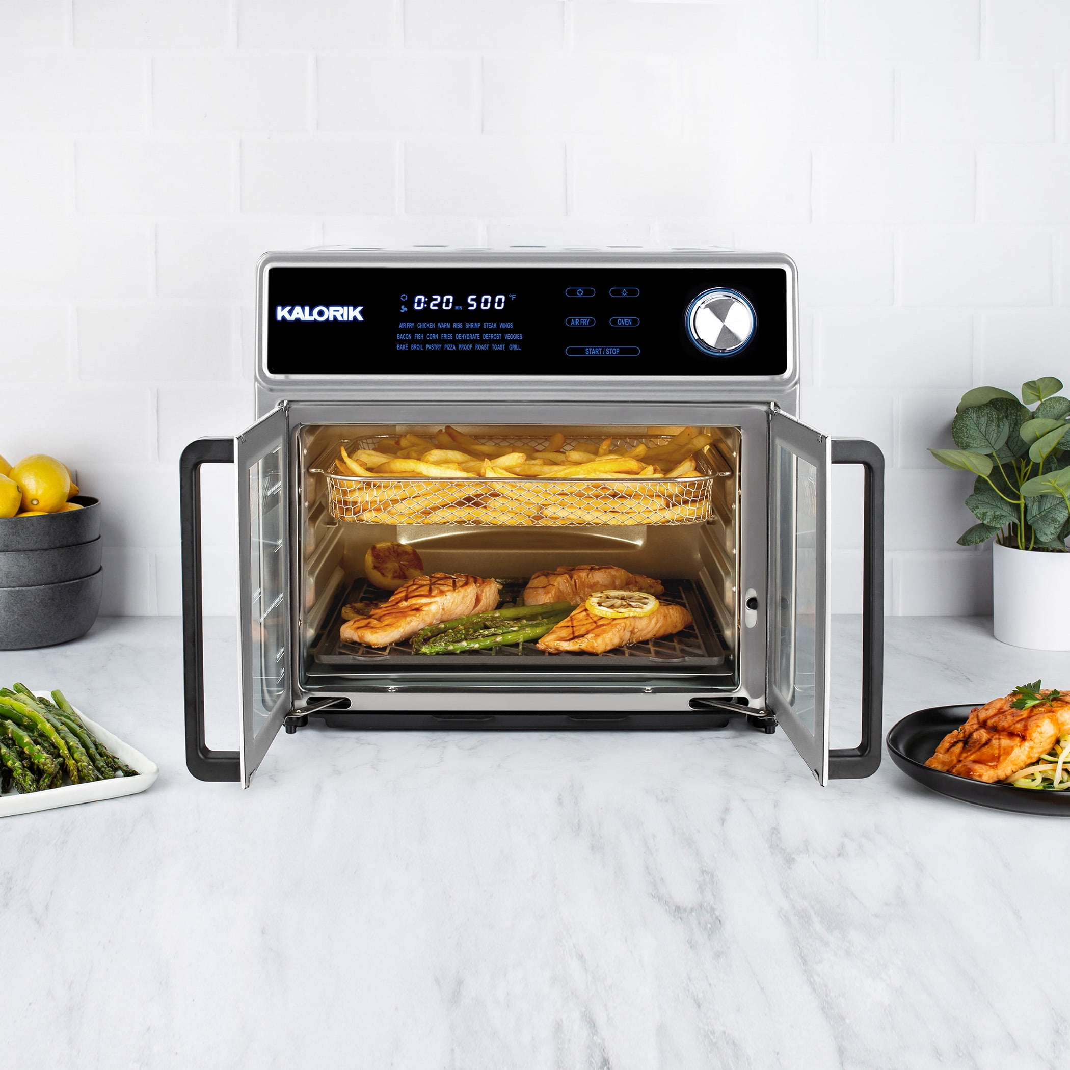 Kalorik MAXX® 26 Quart Digital Air Fryer Oven Grill Deluxe, AFO 51041 SS