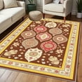 thumbnail image 2 of 5.3'x7.5' rug front door winter entryway rug over carpet flooring patio carpet outdoor rugland washable rug, 2 of 10