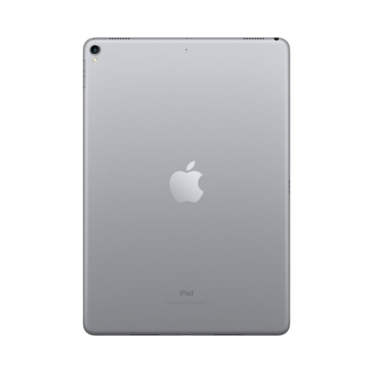 Refurbished Apple 10.5-inch iPad Pro, Wi-Fi Only, 64GB, Includes Bundle: Case, Tempered Glass, Charger, Original Box - Space Gray