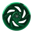 thumbnail image 4 of vortess Motorcycle Engine Cooling Fan Cover Motorcycle Engine Fan Guard Parts Decoration Green, 4 of 9