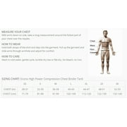 Underworks Men Econo High Power Compression Chest Binder Tank