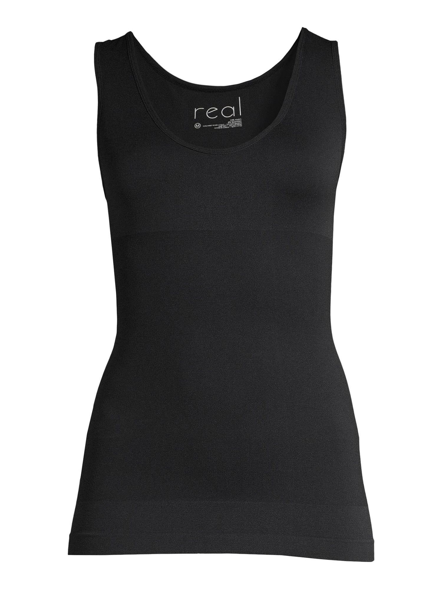 Real Comfort Lucy 2-Pack Seamless Basic Shaping Camisole Tank 