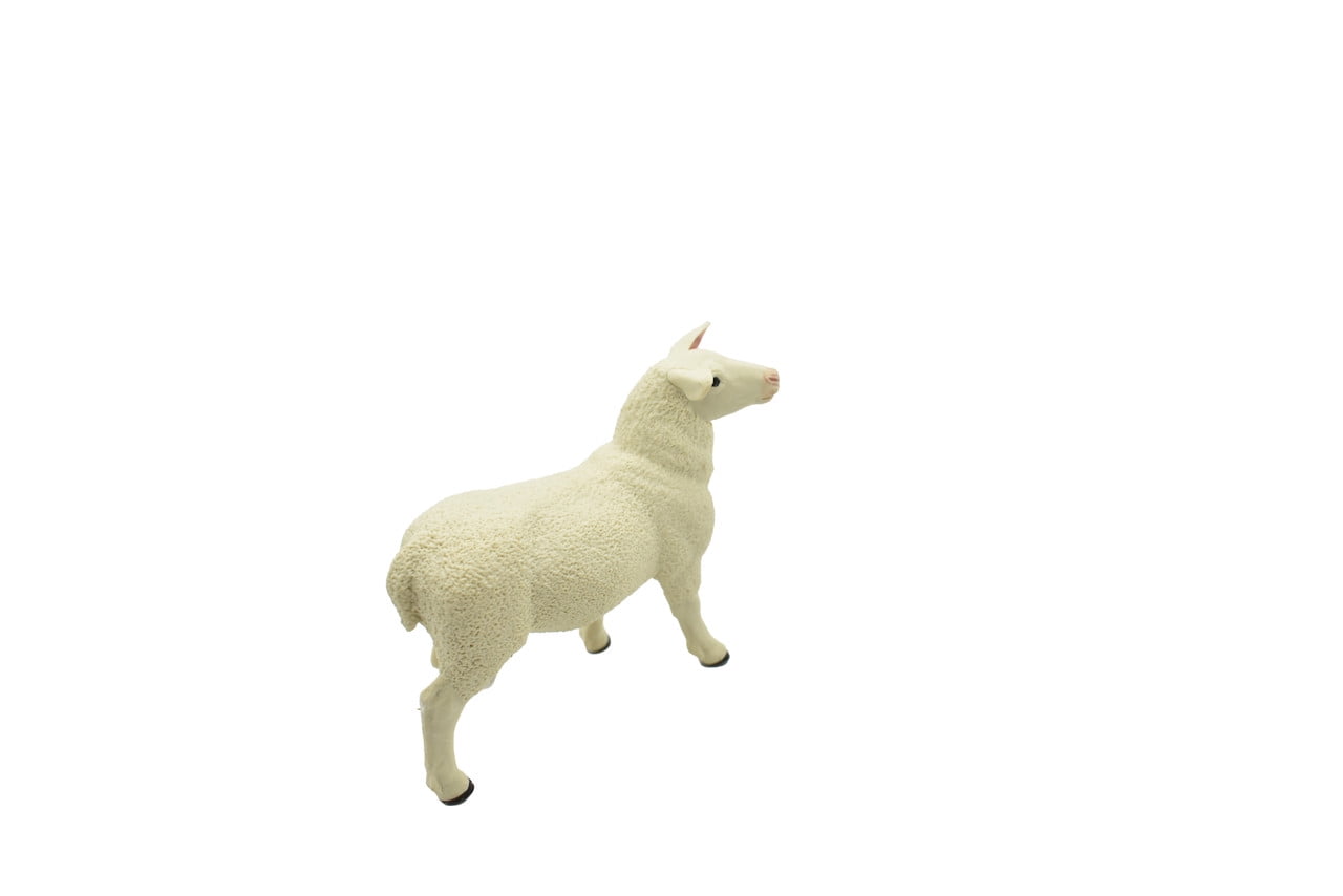 Sheep, Ewe Realistic Small Toy Model Plastic Replica Barn Farm Animal