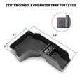 thumbnail image 2 of RED WOLF Center Console Organizer Tray For Lexus IS 350 IS250 IS300 IS 200T 2014-2017 Armrest Storage Box Console Glove Holder Pallet, 2 of 7
