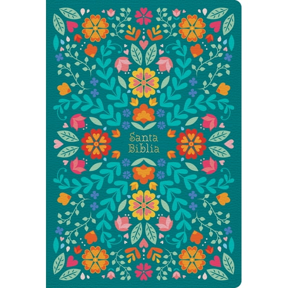 Rvr 1960 Biblia Letra Grande TamaÃ±o Manual, Floreada SÃ­mil Piel (EdiciÃ³n 2023): Con Referencias. Nueva TipografÃ­a, (Hardcover)