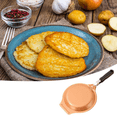 thumbnail image 4 of Sartén Antiadherente de 19 cm de Acero Inoxidable, Sartén Doble para Tortilla, Cocina de Inducción, Sarté, 4 of 8
