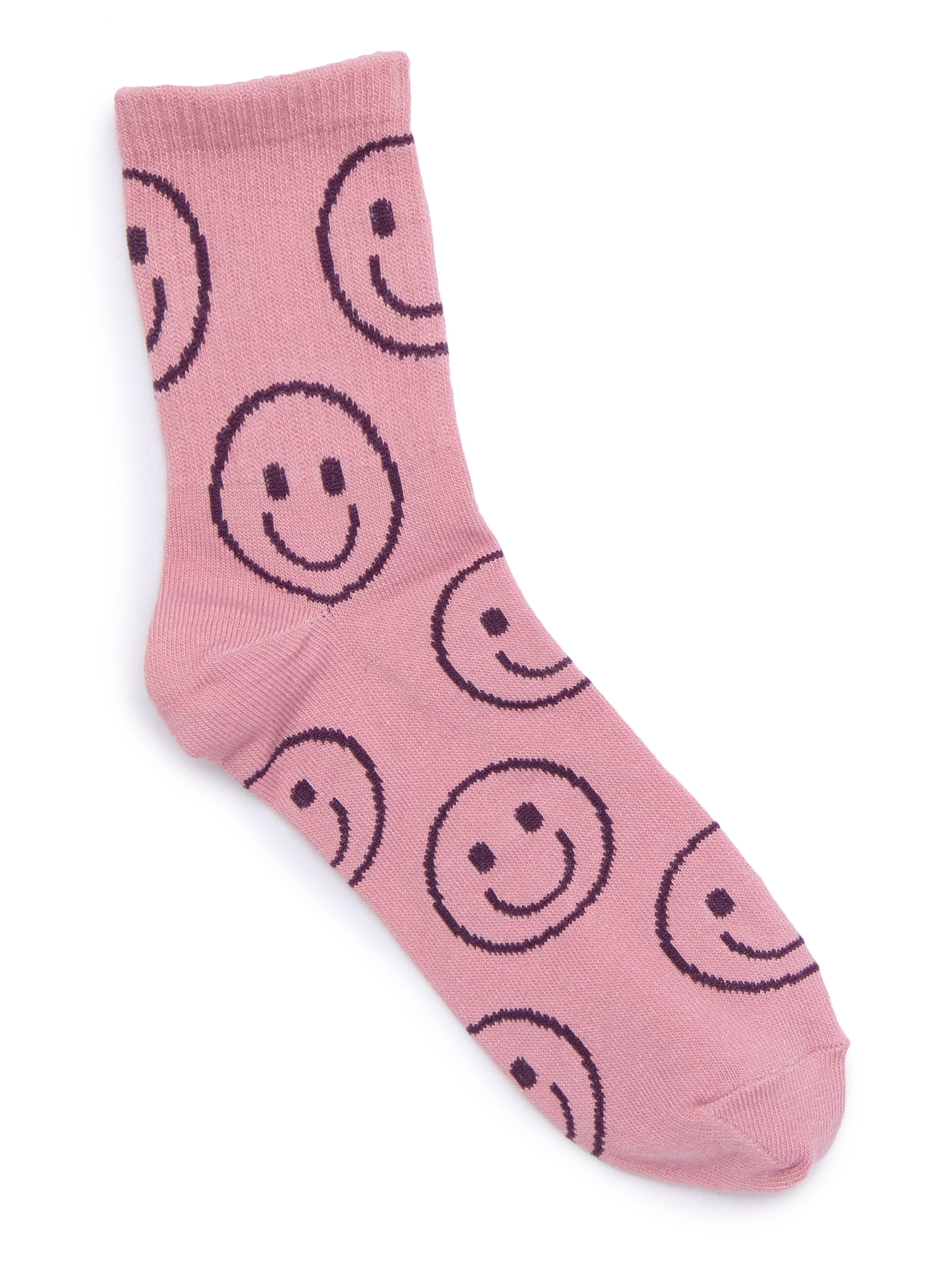 No Boundaries Women's Ribbed Mid Crew Socks, 6-Pack, Women's, Shoe Sizes 4-10