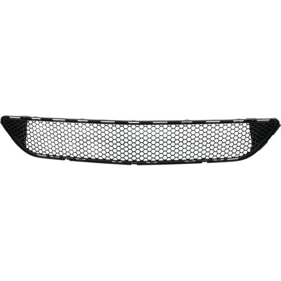 Front Bumper Grille Compatible with MERCEDES BENZ C-CLASS 2008-2011 Center Textured with AMG Styling Package