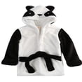 thumbnail image 1 of Kid Pyjama Robe à Capuche en Molleton Cardigan Robe de Bain, 1 of 6