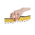 thumbnail image 4 of INSPIRE CHIC Women Polka Dots Striped Skinny Long Scarves Satin Neck Scarf Ribbon Hair Band Yellow, 4 of 6