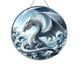 thumbnail image 2 of Printed Christmas Ornament Round Porcelain Christmas Ornaments Christmas Tree Decorations For Home Holidays, 2 of 6