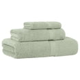 thumbnail image 4 of Authentic Hotel and Spa  Turkish Cotton 3-piece Towel Set Green, 4 of 5