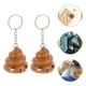 thumbnail image 2 of 2pcs Poop en forma de bolsa colgantes colgantes creativos llavero colgantes luminoso llavero decoraciones, 2 of 8