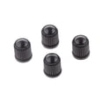 thumbnail image 4 of Cubierta De Polvo Del Aire De Tapa Vástago De Válvu Del Neumático Ruedas Automático De Plástico Negro Soledad tapa de la válvula del neumático, 4 of 9