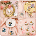 thumbnail image 5 of 100Pcs Round Sublimation Blank Earrings with Earring Hooks and Jump Rings Unfinished Heat Transfer Earrings, 5 of 7
