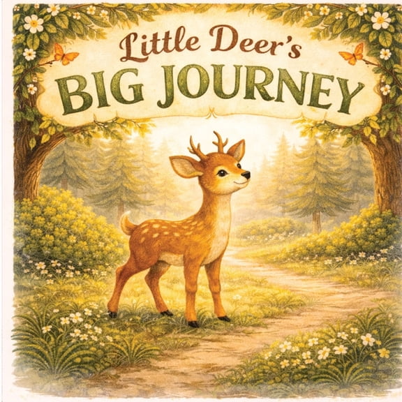 The Little Deer Who Learned to Go Slow: A Gentle Story About Patience, Confidence, and Growing at Your Own Pace, (Paperback)