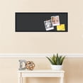 thumbnail image 3 of PinPix 36x12 Custom Cork Bulletin Board White - Black Clover Poster Board Has a Fabric Style Canvas Finish, Framed in White - Black Clover, by ArtToFrames (PinPix-135), 3 of 5