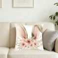 thumbnail image 3 of Tauxra Easter Decorative Pillowcase With Hidden Zipper For Bedroom Living Room Office Spring Holiday Gift, 3 of 6