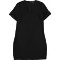 thumbnail image 1 of Ralph Lauren Vestido de tubo de manga corta para mujer, negro, 0, 1 of 1