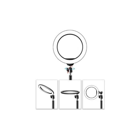 Codi Its perfect for makeup tutorials live stream gaming on Twitch TikTok for reading books video recording YouTubing photography and portrait shooting. - 6 LED Ring Light w/ Mini Tripod