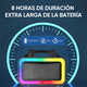 thumbnail image 5 of "Bocina Karaoke Altavoz Bluetooth Portátil Con 2pcs Microfono Lab.G, Negro ", 5 of 5