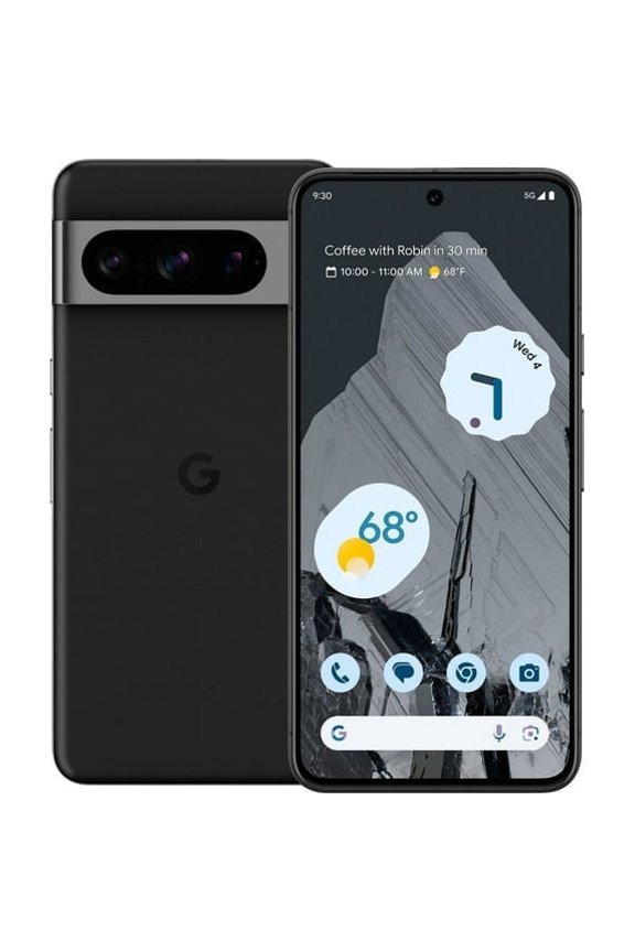 Restored Google Pixel 8 256GB Unlocked Cell Phone, 8GB RAM, Obsidian