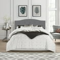 thumbnail image 2 of Provence Upholstered Arch Adjustable Tufted Full/Queen Headboard with Bed Frame, Glacier Gray, by Hillsdale Living Essentials, 2 of 8