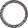 thumbnail image 2 of Damascus Steel 8mm Polished Comfort-fit Band Size 11.5 Ring for Women and Men - 22.7 Grams, 2 of 2