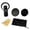 Black B, variant on Smartphone Camera Polarizing Filter Eliminates Surface Reflections Restores Natural True Colors Improves Overall Photography Shooting Effect,Black