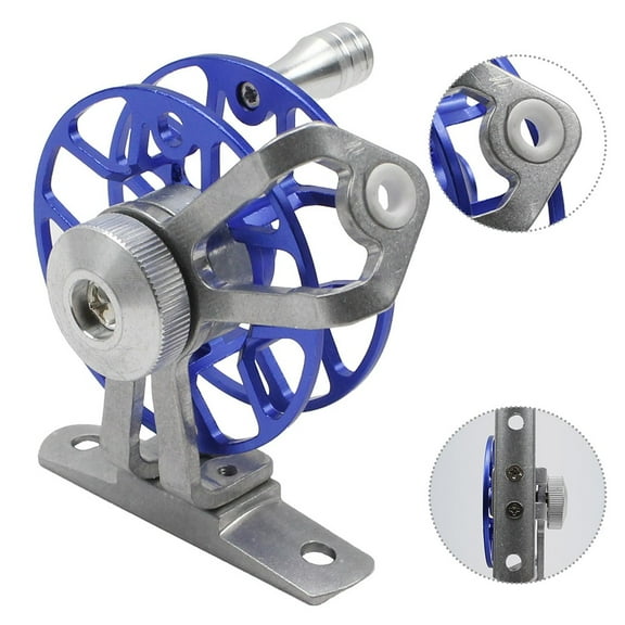 Full Metal Former Ice 2 1 Fishing Reel Fly Fishing Wheel Raft Fishing Reel Fangkenuo
