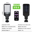 thumbnail image 4 of Luces solares de garaje LED 2.5W / 5V con control remoto para patio (K) Ndcxsfigh Para estrenar, 4 of 8