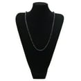 thumbnail image 2 of EIMELI Men‘s Necklace Creative Hip Pop Single Row Rhinestone Decor Alloy Necklace Chain Necklace, 2 of 6