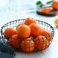 thumbnail image 4 of Iron Art Metal Storage Basket Bin Tabletop Organizer Food Fruit Container - S, 4 of 6