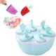 thumbnail image 1 of Moldes de paletas de dibujos animados creativos Hielo de 6 Moldes de paletas con palos, Juego de moldes de hielo de verano reutilizables DIY para hacer helados Xemadio 2033757-1, 1 of 9