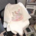 thumbnail image 2 of Sanrio-Camiseta de algodón con estampado divertido de Hello Kitty para mujer, camiseta Kawaii holgada para amantes, camiseta Retro de moda Y2K, 2 of 6