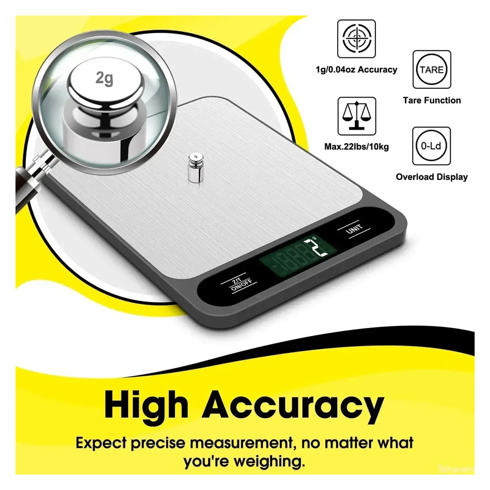 Digital Kitchen Scale Weight Scale Usb Food Coffee Scales Smart Electronic Waterproof Digital Scale