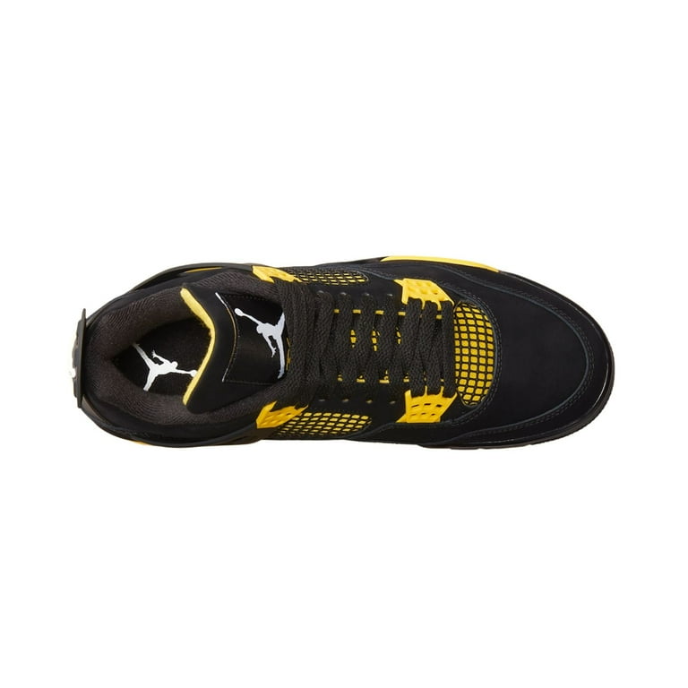 Air Jordan 4 Retro Thunder Men'sBlack/White-Tour Yellow Air Jordan 4 Retro Thunder Men'sBlack/White-Tour Yellow