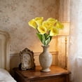 thumbnail image 6 of Artificial Lisianthus,14.96 inch Fake Flowers,7 Pcs Elegant Floral Decor,Ideal for Home Dining Tables,Wedding Table Settings And Indoor Floral Arrangements, 6 of 7
