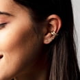 thumbnail image 3 of Turandoss 14K Gold Plated Initial Cz Stud Earrings for Teens Little Girls Daughter Childrens Hypoallergenic Jewelry Birthday Gifts for Women Kids, 3 of 9