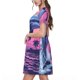 thumbnail image 2 of Disketp Hawaiian Beach Dolphin para Vestido de Manga Corta para Mujeres, Vestidos de Verano para Mujeres, Casual y Holgado para la Playa, 2 of 6