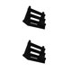 thumbnail image 1 of Minnieouse 3-Tier Velvet Jewelry Bracelet Watch Display Holder Organizer Stand Negro 2Conjunto, 1 of 1