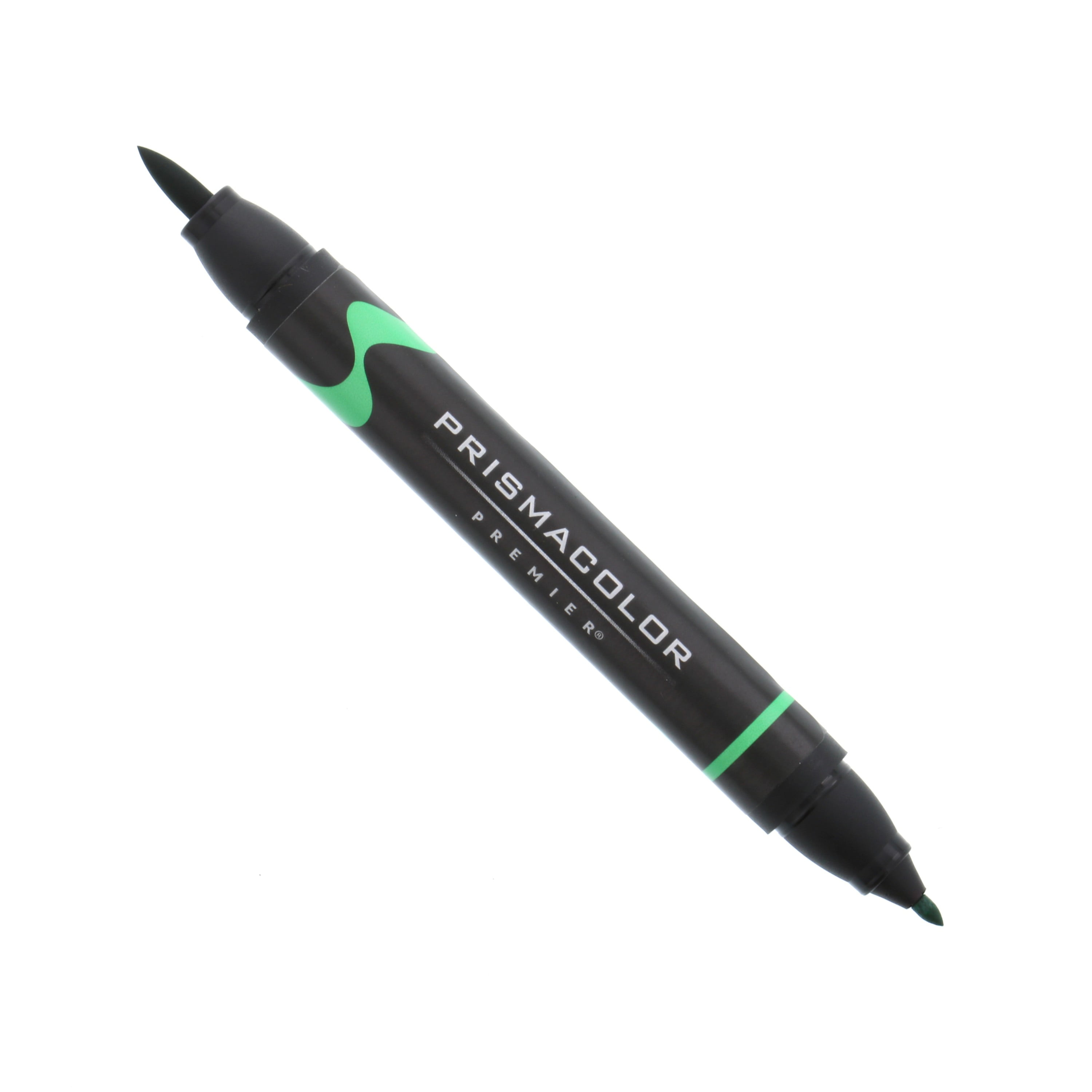 Prismacolor Premier DoubleEnded Art Marker, BrushFine, Emerald