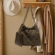 thumbnail image 2 of Bolso de hombro para mujer, bolso de mano ligero de piel sintética, moderno, con bolso pequeño. Café, 2 of 9